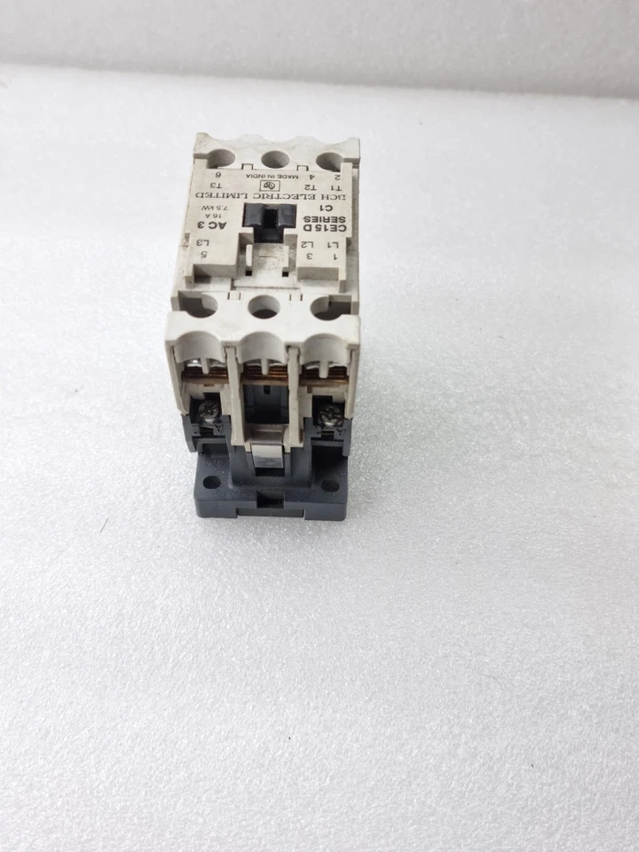 BCH Electric CE15D Series C1 Contactor 16A AC-3 7.5kW 240V Coil 3-Pole